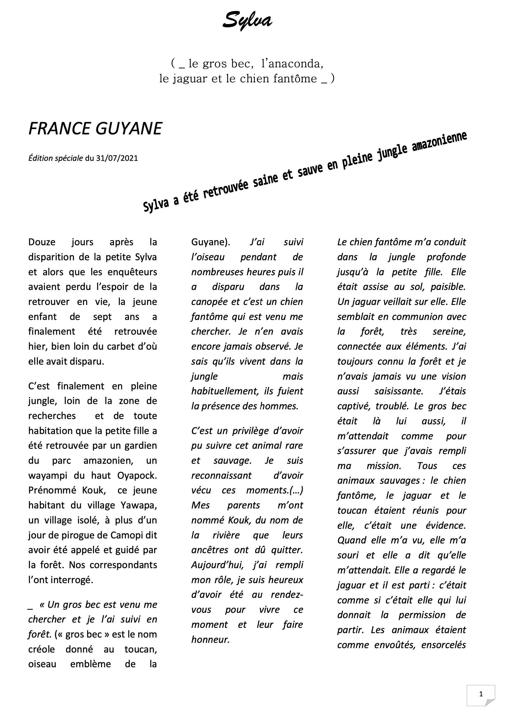 Le texte